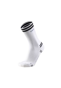 UYN® - Unisex Socken - Everyday Crew Socks, Logo, einfarbig - Schwarz/Weiß