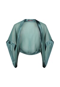 Vera Mont - Chiffonstola mit 3/4 Arm - Dark Emerald