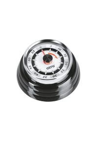 GEFU® - Timer Retro - SCHWARZ/SILBER