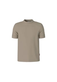 JOOP! JEANS - Herren T-Shirt - Cedric, Rundhals, Kurzarm, Baumwollmischung - Beige