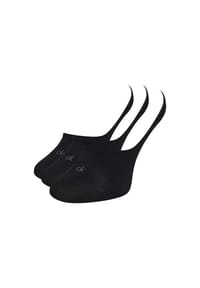 Calvin Klein - Füßlinge, 3er-Pack, für Damen - 001 BLACK