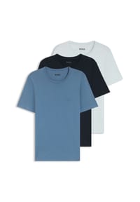 BOSS - T-Shirt Classic, 3er-Pack, für Herren - 979 OPEN MISCELLA