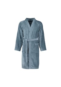 VOSSEN® - Bademäntel unisex Kimono Dallas flanell - 7400 - grau