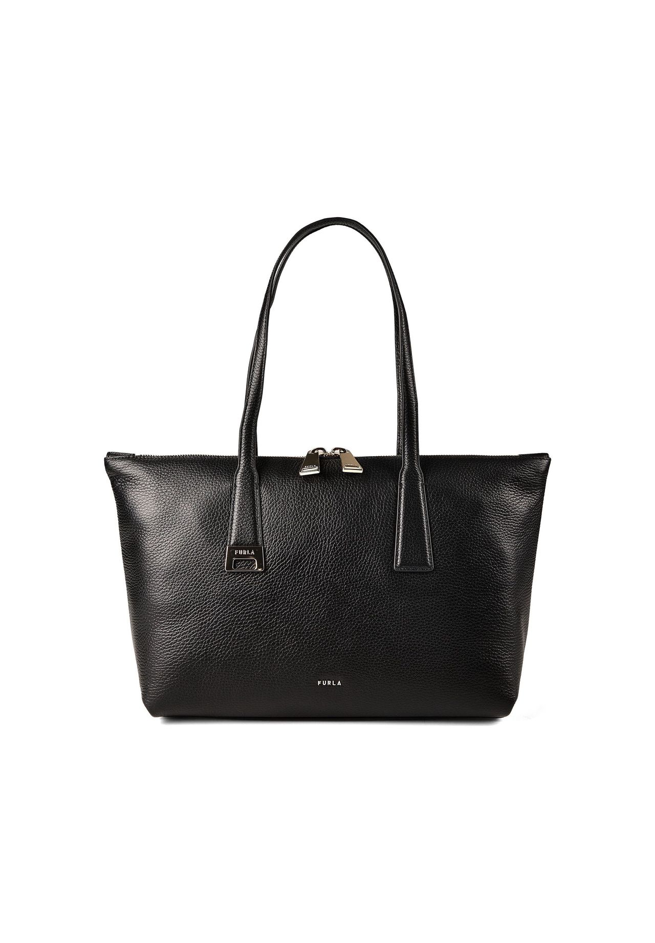 Furla Shopper Leder Für Damen Schwarz in Größe 99
