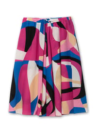 sheego - Schlupfrock - pink gemustert