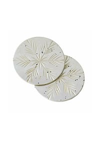 LOBERON - Untersetzer 2er Set Angeloi silber - silber