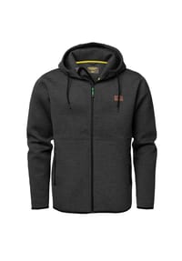 HERO BY JOHN MEDOOX® - SAMUEL Herren Sweatjacke - grey stone mel.