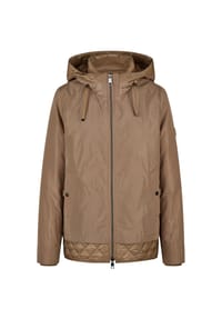 BARBARA LEBEK - Funktionsjacke Damen mit Kapuze - Hellbraun
