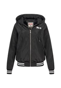 LONSDALE™ - Frauen Windjacke mit Kapuze MERIDEN - Black