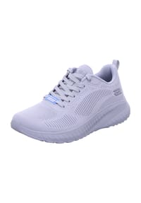 SKECHERS® - BOBS Squad Chaos Sneaker "Face Off", Zuglasche, für Damen - LIGHT GREY ENGIN