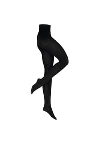 nur die - Feinstrumpfhose Premium mit Kaschmir 80 DEN Strumpfhose - SCHWARZ