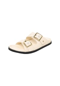 BOSS - Pantoletten, Leder, für Damen - 119  OPEN WHITE