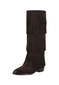 STEVE MADDEN - Veloursleder Stiefel - Braun
