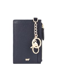 BRAUN BÜFFEL ASTI - Schlüsseletui, Leder, Kreditkartenfächer, Emblem, für Damen - 010 SCHWARZ