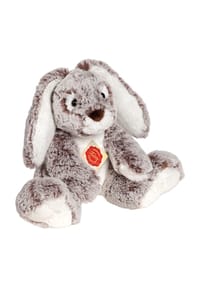 HERMANN Teddy COLLECTION® - Kuscheltier "Schlenkerhase", 21cm - GRAU/WEIß