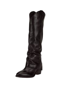 Felmini - Leder Stiefel - Schwarz