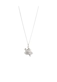 elli. - Halskette Schildkröte Mit Kristallen Von Swarovski® 925 Sterling Silber - Gold