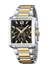 FESTINA TIMELESS CHRONOGRAPH - Herren Armbanduhr "F20637" - BLAU/BICOLOR