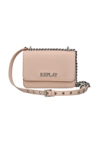 REPLAY - Lederimitat Taschen - Peach