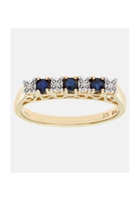 Diamant L'eternel - Eternity Ring, mit 0.02 ct Diamant, 375 Gelbgold - 