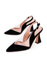 NYREX - Absatzschuh Carola9 Schwarz - schwarz
