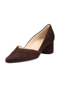 hōgl - Veloursleder Pumps - Dunkelbraun