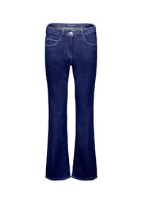 BETTY BARCLAY - Flared Cut-Jeans mit aufgesetzten Taschen - Blau
