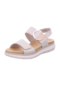 remonte® - Sandalen, Leder, Klettverschluss, für Damen - 0 KREIDE / 80