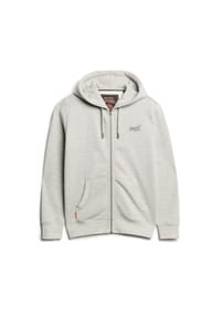 Superdry. - Herren Sweatjacke - Essential Logo Zip Hoodie, Kapuze, einfarbig - Dunkelblau
