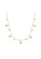 SMART JEWEL® Collier mit runden Plättchen und Zirkonia als Behang, Silber 925 Bild 1