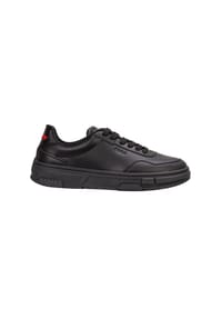 HUGO - Herren Sneaker - Yarrow tenn grpu, Turnschuh, Schnürung, Kunstleder - Schwarz
