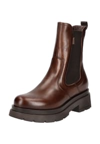 NeroGiardini - Leder/Textil Stiefelette - Dunkelbraun