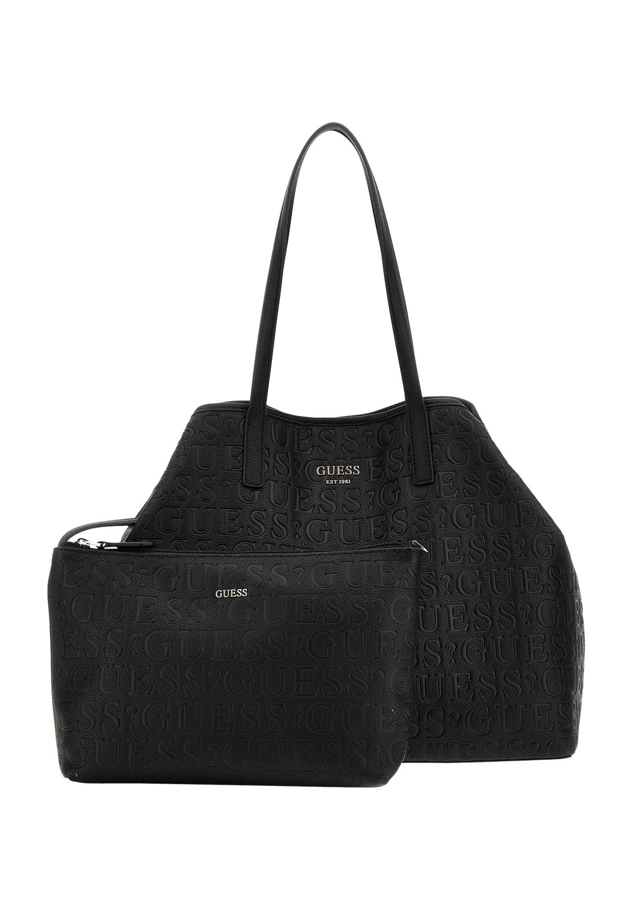 GUESS VIKKY Shopper, Kunstleder, Logoprägung, für Damen | GALERIA 