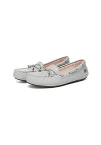 EVERAU® - Damen Leder Loafer - Grebes - BLACK