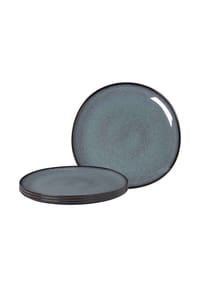 like. by Villeroy & Boch - Servierplatten Lave ø 32 cm 4er Set LAVE - beige