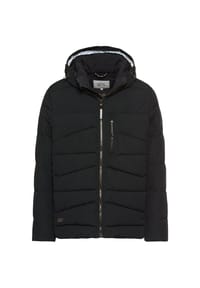 camel active - Winterjacke mit abnehmbarer Kapuze - Schwarz