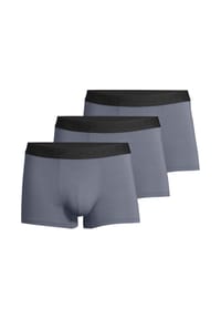 -con-ta- - Retro Short / Pant 3er Pack Modal - Blau