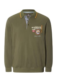 JAN VANDERSTORM - Langarm-Poloshirt LOKI - dunkelblau