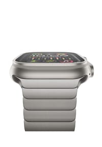 S&T DESIGN - S&T Design Smartwatch-Armband für Apple Watch 38/ 40/ 41mm, Edelstahl-Gliederarmband - schwarz