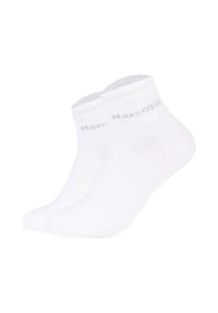 Marc O'Polo - Unisex Quarter-Socken, 2er Pack - Premium Essentials GOTS Quarters, Baumwollmix - Anthrazit