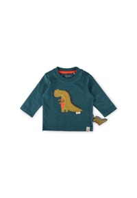 sigikid® - Langarmshirt Dino Fun ,  für Babys - blau
