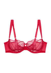 Triumph - Balconette-BH, Spitze, für Damen - 00FZ SHANGHAI RED