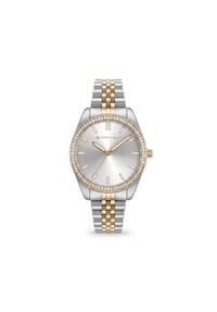 TOM TAILOR - Quarzuhr für Damen, Alloy/Edelstahl | Zirkonia - Mehrfarbig