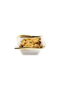 COFI - 5er Snackset "Cerezlik" - 4 Snackschalen aus Porzellan mit Gold - Gold OneSize