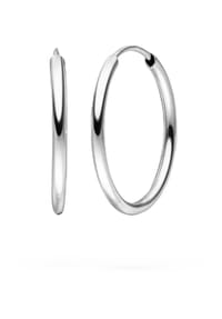 VANDENBERG - Damen Creolen, 925er Sterling Silber - SILBER
