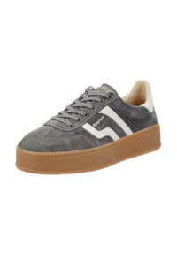 GANT - Veloursleder Sneaker - Blau/Weiß