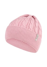 Sterntaler® - Strickmütze, Label, für Kinder - 749 SAMTROSA