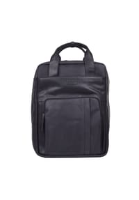 strellson - Brick Lane Rucksack Leder 42 cm Laptopfach - black