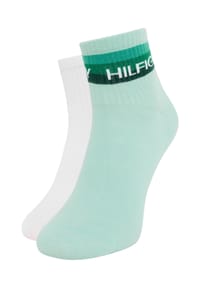 TOMMY HILFIGER - Kurzsocken, 2er-Pack, für Herren - 002 WHITE