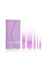 AILORIA - Glas-Nagelfeilenset CONTOUR LUXE - dunkelblau